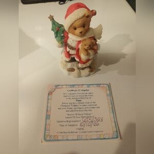 Cherished Teddies Christmas Figurine